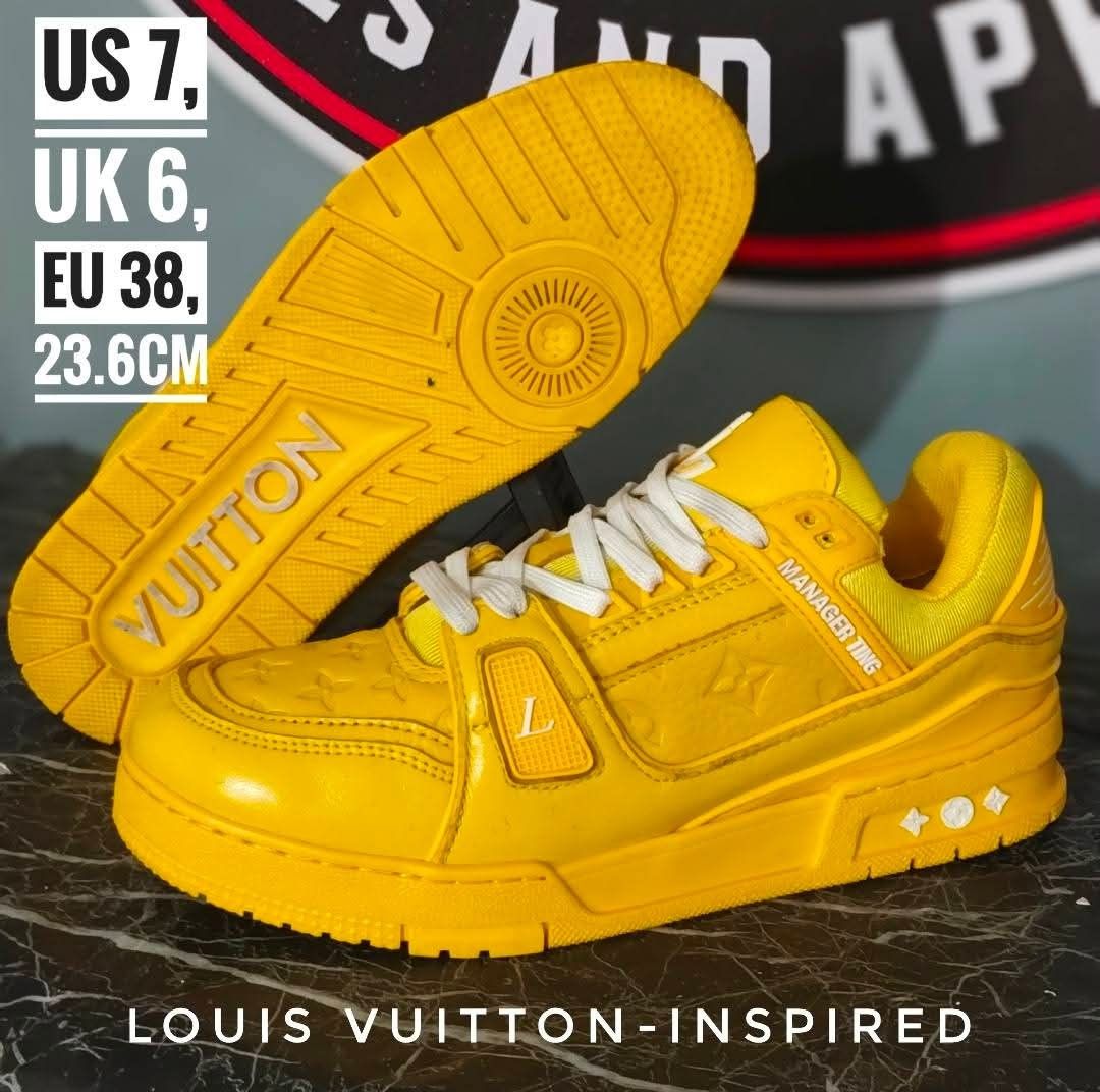 LOUIS VUITTON - INSPIRED (Category: Sneakers) located in Quezon City. Submitted by kalyedadshoesandapparel (Listing ID 1469031369, Image 1). Description: .