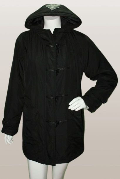 LOUIS VUITTON LV BLACK PUFFER JACKET COAT (Category: Coats, Jackets and Outerwear) located in Marikina City. Submitted by minimalistmanila (Listing ID 1469007841, Image 2). Description: Genuine LV Louis Vuitton black puffer jacket coat, medium size. Purchased in a consignment shop known for preloved branded luxury clothed abroad but never got to use. Great for travel. Order now! .
