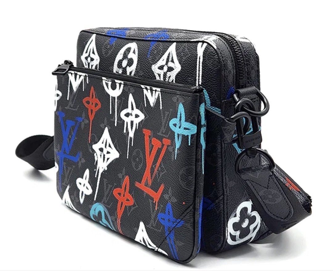 Louis Vuitton Trio Messenger LV Graffiti Multicolor (Category: Luxury Bags & Wallets) located in Muntinlupa City. Submitted by ironman0907 (Listing ID 1469062433, Image 3). Description: Condition: Brand New / Unused (10/10) Model Code: M21396 (3-in-1) Details: • Extremely rare and limited edition Louis Vuitton Trio Messenger featuring the iconic Monogram Spray / Graffiti Multicolor design. •Perfect statement piece with a versatile crossbody strap