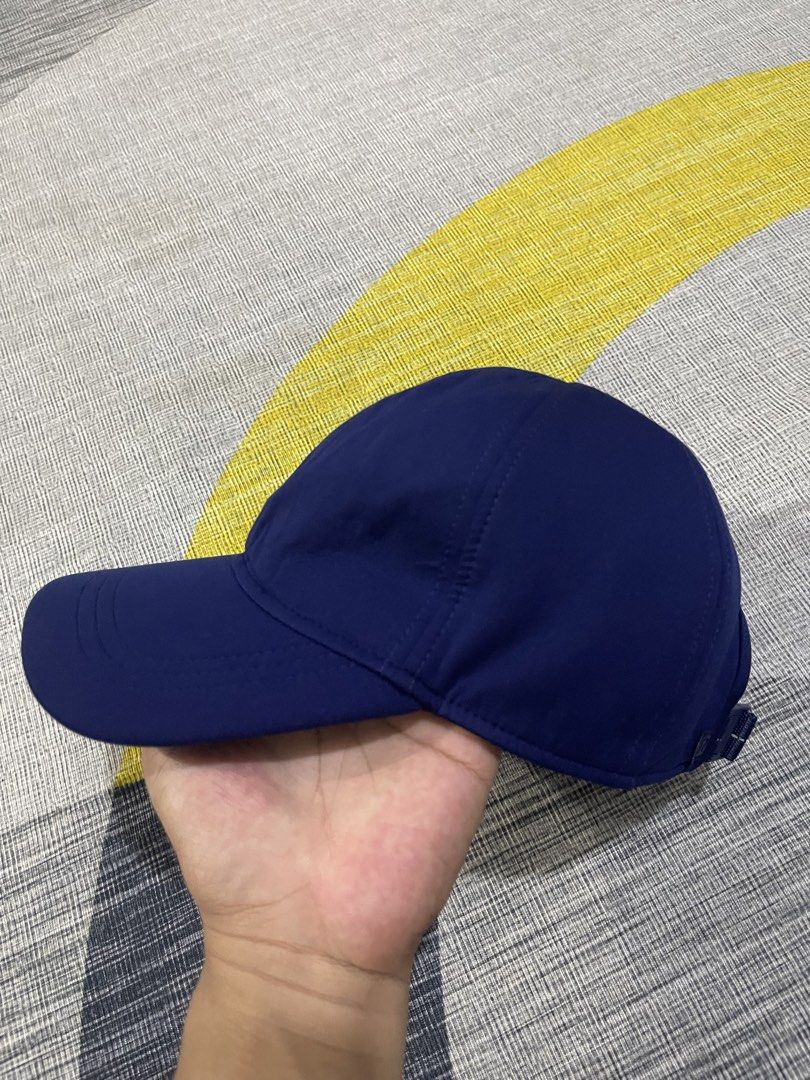 Lululemon cap blue (Category: Caps & Hats) located in Taytay. Submitted by ekselentekondisyon (Listing ID 1469079116, Image 2). Description: Lululemon cap Color blue Excellent condition Malalim fittings No issue Taytay rizal location Cut washtag Original/legit .