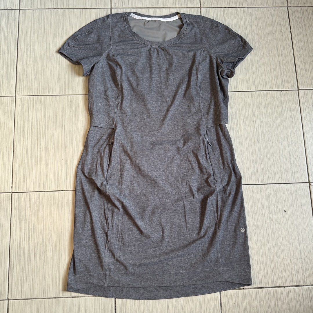 Lululemon casual dress (Category: Activewear) located in Makati City. Submitted by ellespreloved2.0 (Listing ID 1469052747, Image 1). Description: In very good condition Stretchable With zipped pockets Removed tag 12 Fits L-XL.