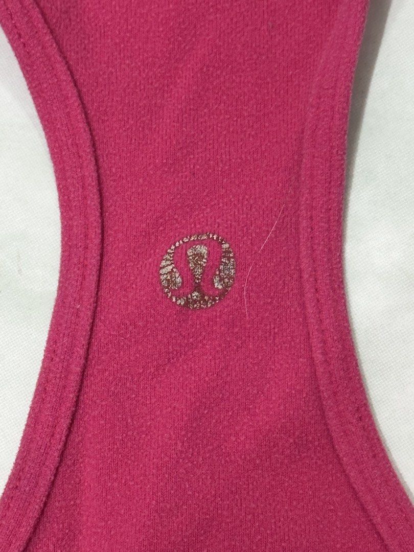 Lululemon Cool Racerback Tank Top Pink (Category: Activewear) located in Cabanatuan. Submitted by calliethrifts (Listing ID 1469014298, Image 3). Description: Lululemon Cool Racerback Tank Top Pink ﹒⟡ 🌺 𝗦𝗜𝗭𝗘 & 𝗗𝗘𝗧𝗔𝗜𝗟𝗦 ⟡﹒ fits XS-S only 🫧 price 🦋 mine — 149 (au).
