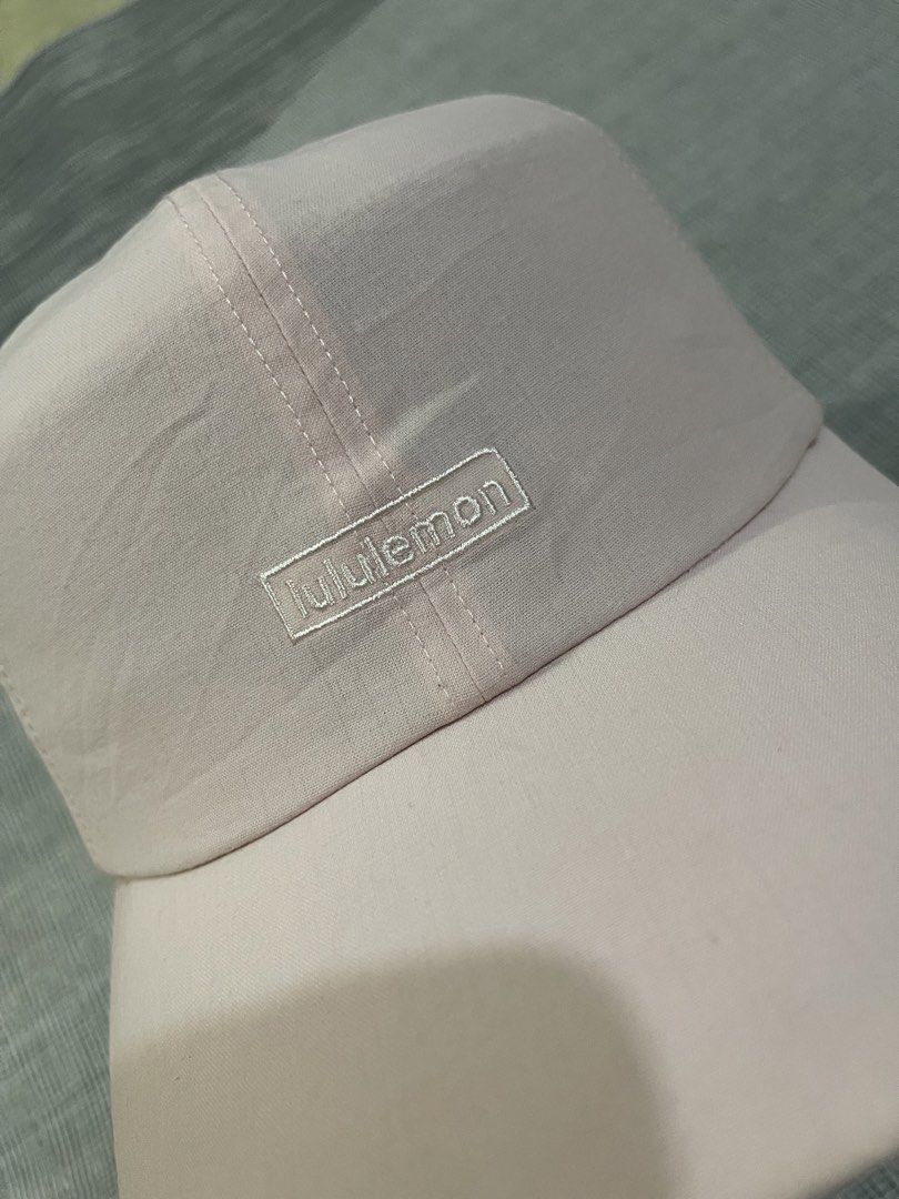 Lululemon hat (Category: Hats & Beanies) located in Taytay. Submitted by ekselentekondisyon (Listing ID 1469084193, Image 2). Description: Lululemon hat Good condition Need wash and cleaning May konting dumi Taytay rizal location One size fits all Color light pink Malambot ung tela.