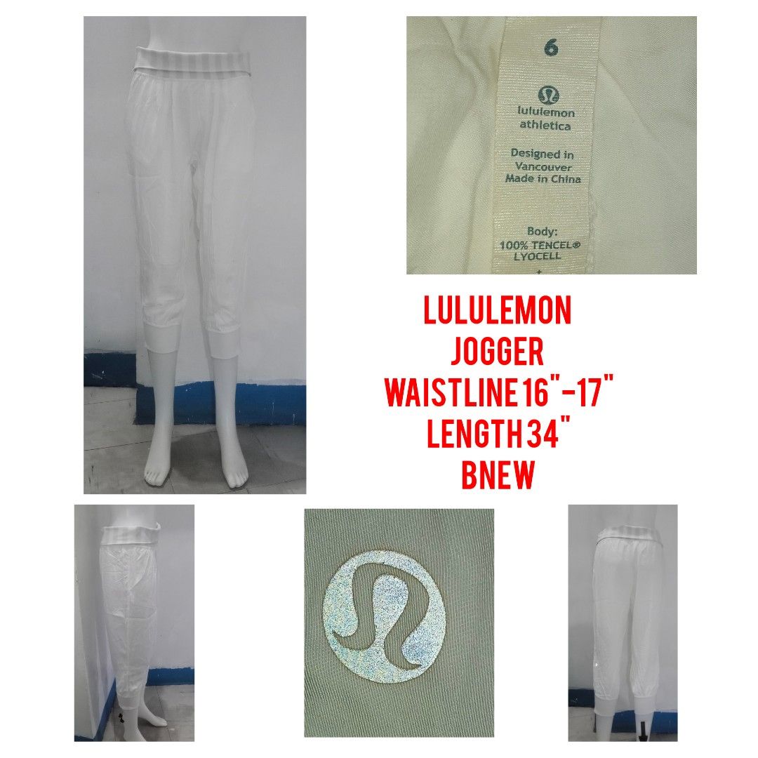 Lululemon Jogger (Category: Other Bottoms) located in Manila. Submitted by shoekendi (Listing ID 1469158798, Image 1). Description: looks new.