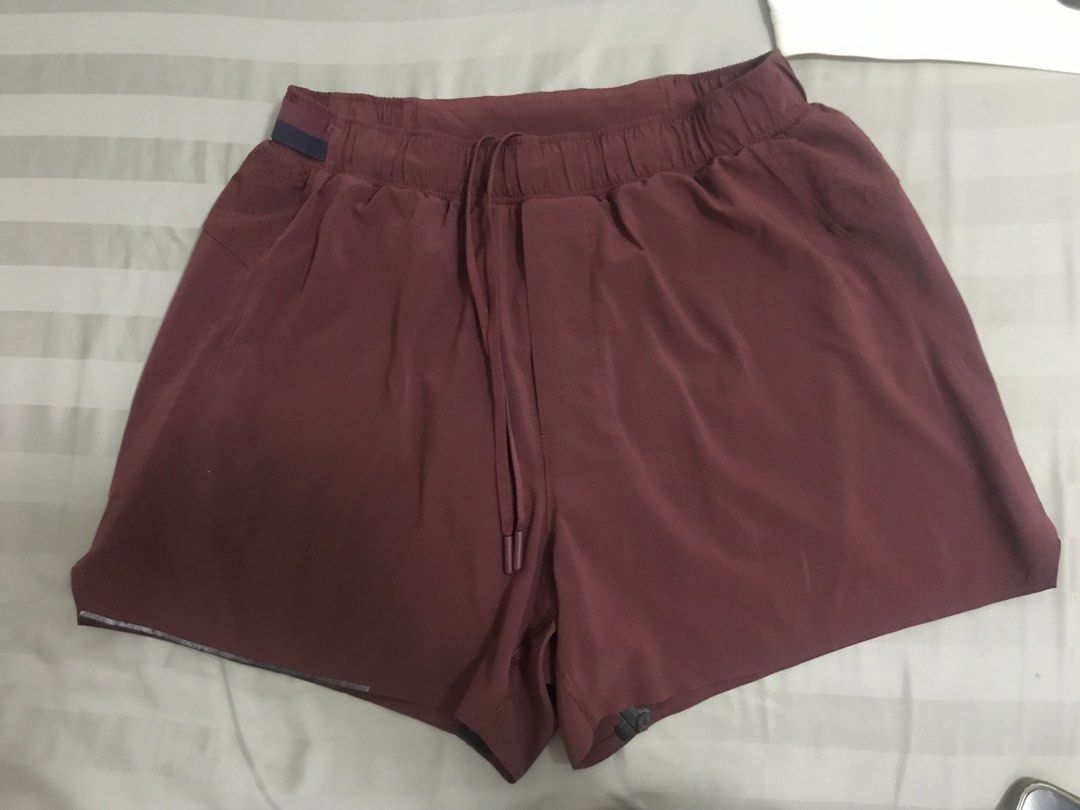 Lululemon Running Short (Category: Activewear) located in Manila. Submitted by freshlemon58885 (Listing ID 1469158877, Image 1). Description: Issue please refer to the photos Paint Stain Color rate8/10 Color May Vary Due to Lighting Preloved so please manage your expectations once buy preloves item Med on Tag With Inner cycling With pockets .