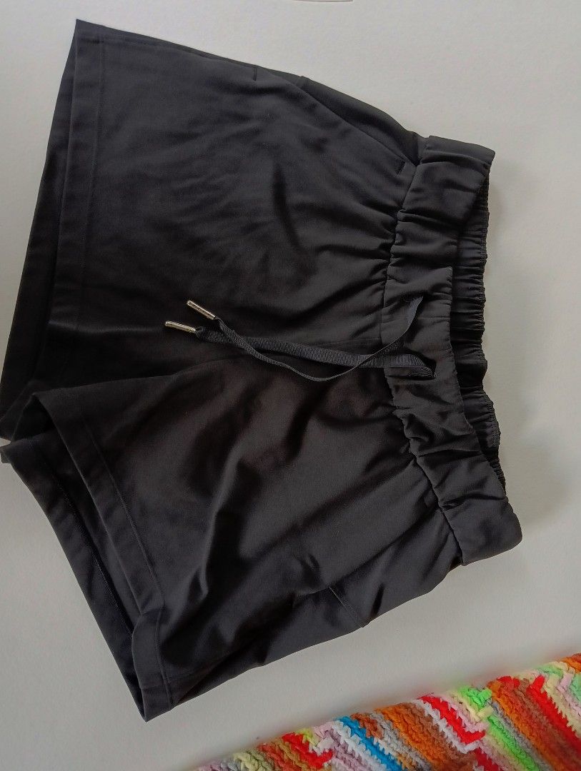 Lululemon Short On the Fly (Category: Activewear) located in Rizal. Submitted by timeless_shop (Listing ID 1468986128, Image 3). Description: ORIGINAL LULULEMON On The Fly Shorts 📏 SIZE: Dot 4 Width : 13 inches Length: 12 inches Fit: 25-29 Waistline 👚 DETAILS: 🧵 TELA: Woven Luxtreme - Soft, Magaan, Stretchy, Presko 🍃 ✂️ High-waist + Drawstring + 2 Side Pockets ✅ PERFECT FOR: Daily Casual, Pang-Mall / Gala, Travel / Airport OOTD, Pang-Gym / Yo