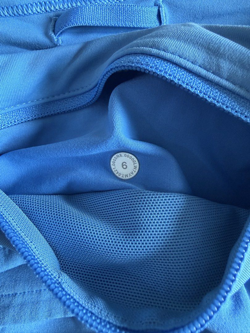Lululemon Speed Up Mid-Rise Lined Short 4” (Category: Activewear) located in Makati City. Submitted by marionetteh (Listing ID 1468957632, Image 3). Description: Listed price is last price Color: Blue Nile Size: 6 Details: Shorts are designed for running, can also be used for working out and tennis. Has a built in brief liner. Item is used but still in very good condition RFS: decluttering.