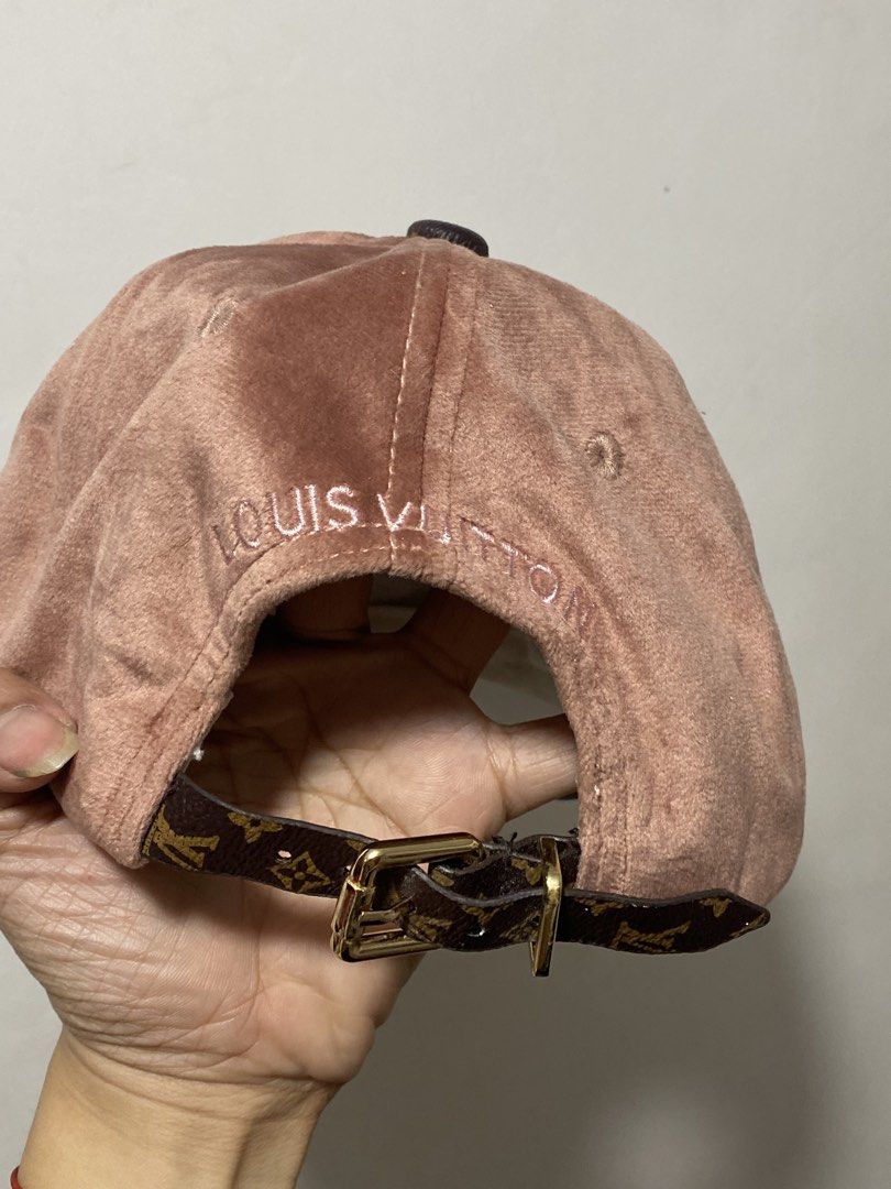 LV Cap (Category: Luxury Accessories) located in Caloocan City. Submitted by bea_d_ (Listing ID 1469057749, Image 3). Description: Pink Suede LV Cap Authenticity not guaranteed but excellent copy Message me for more deets! Thanks .