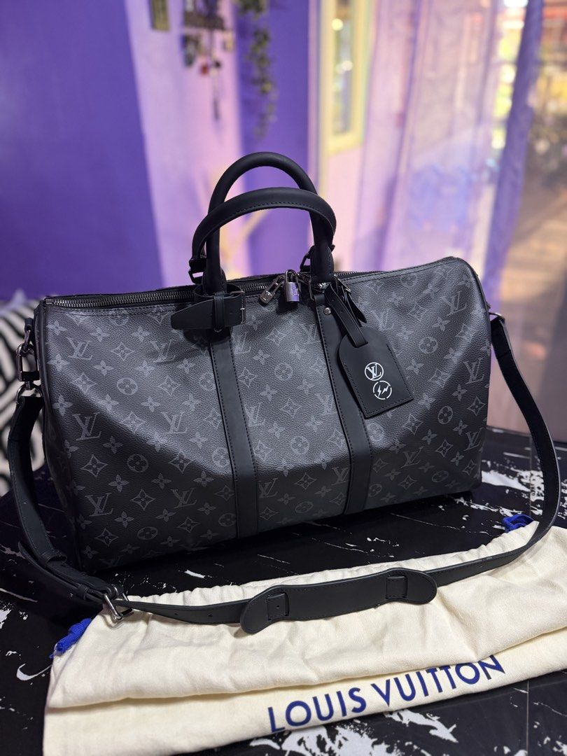 Lv Traveling keepal 45CM (Category: Announcements) located in Bulacan. Submitted by jcasey_1991 (Listing ID 1468933224, Image 2). Description: 👜✨ PRELOVED BAGS • JAPAN SOURCE 🇯🇵💖 Looking for beautiful, presentable bags at affordable prices? 🛍️✨ We offer Japan-sourced preloved bags, carefully selected for their quality and style. 💕 👜 WHAT TO EXPECT: ✨ All bags come with their own code and dust bag. ✨ Minimal flaws only, usually not easily n
