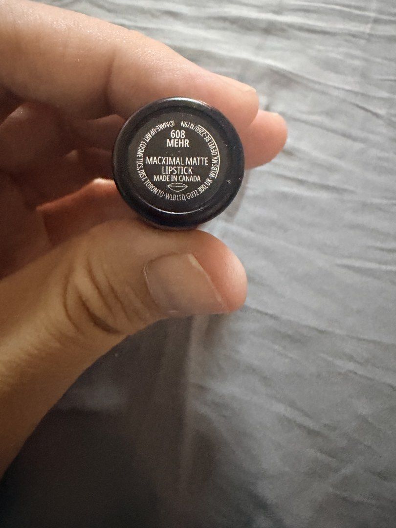 MAC MEHR (Category: Makeup) located in Quezon City. Submitted by bloompicks (Listing ID 1469111913, Image 2). Description: About 85% full. Bought this year. Authentic. One of the bestselling shades. .