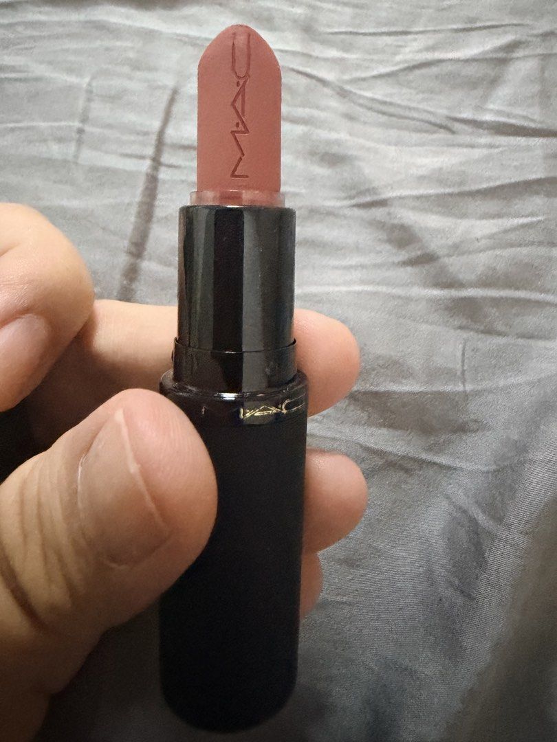 MAC TEDDY 2.0 (Category: Makeup) located in Quezon City. Submitted by bloompicks (Listing ID 1469112251, Image 3). Description: 90% full Powder kiss hazy matte lipstick .