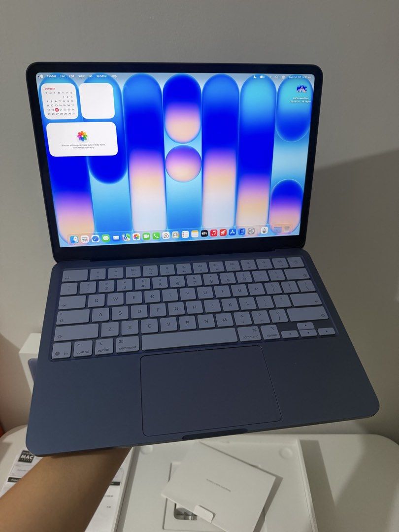Macbook Neo (Category: Laptops & Notebooks) located in San Fernando. Submitted by idistrictph (Listing ID 1469157668, Image 3). Description: Macbook Neo • 256 GB, Indigo • 98% BH 59 cycle count only • Underwarranty 'til May 28, 2027 • In excellent condition • No issue and history of repair • Complete standard package with receipt Selling Price: 35 990 only Open for trade-ins, trade value is higher. DM for inquiries..