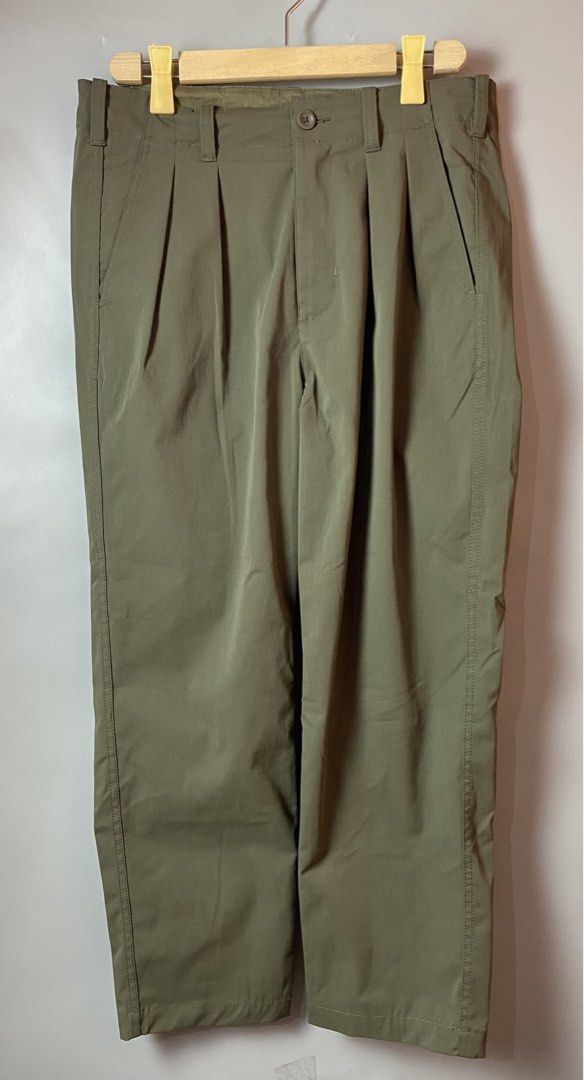 MADNESS Trouser Pants- Olive Green/ Khaki (Category: Trousers) located in Quezon City. Submitted by loloyz123 (Listing ID 1469092215, Image 1). Description: MADNESS Trouser Pants- Olive Green/ Khaki Condition: Very good Color rate: 10/10 Material: polyester Size: medium L: 40 W: 17 inches.