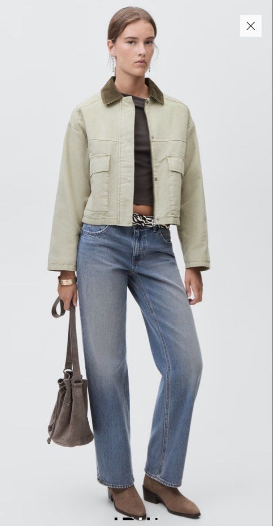 Mango jacket （分類：外套及戶外衣服）位於 Hong Kong。 由 ohlalaa_merci 提交（商品編號 1469005087，圖片 3）。簡介： Xs size Original price$799 Now$360 Sf express 。