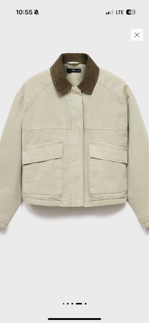 Mango jacket （分類：外套及戶外衣服）位於 Hong Kong。 由 ohlalaa_merci 提交（商品編號 1469005087，圖片 4）。簡介： Xs size Original price$799 Now$360 Sf express 。