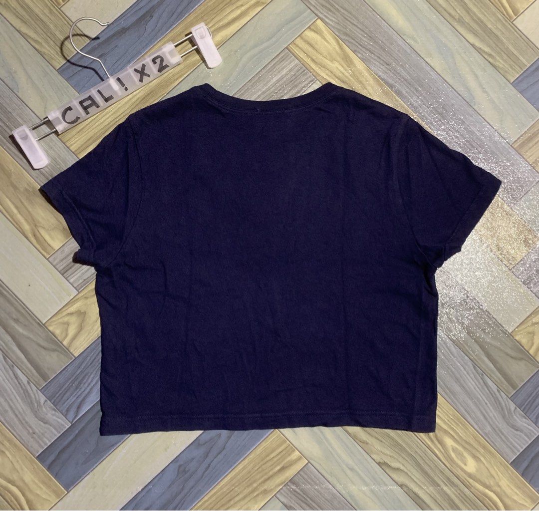 MARITHE FRANCOIS GIRBAUD CLASSIC LOGO CROP TEE (Category: Shirts) located in Kapalong. Submitted by ac_thrift (Listing ID 1469098144, Image 3). Description: MARITHE FRANCOIS GIRBAUD CLASSIC LOGO CROP TEE Size: Medium Dimes: W18 x L18 Color rate: 10/10 Condition: Excellent/ Good as new MoP: Gcash Location: Mindanao, Davao del Norte, Kapalong, 8113.