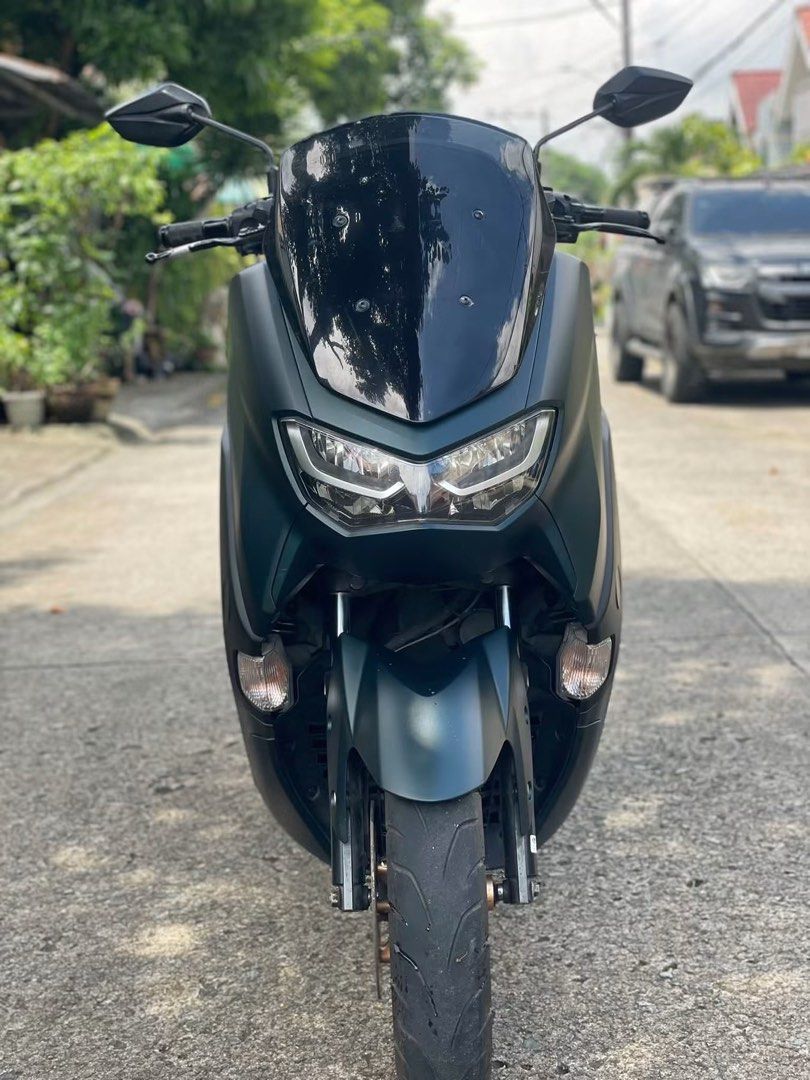 Mark manuel (Category: Motorbikes for Sale) located in Manila. Submitted by cllm_anew (Listing ID 1469089402, Image 3). Description: FOR SALE! FOR SALE! YAHAMA NMAX v2 2023 model Keyless Abs Newly registered Newly pms Complete papers No issue 95k negotiable Antipolo location.