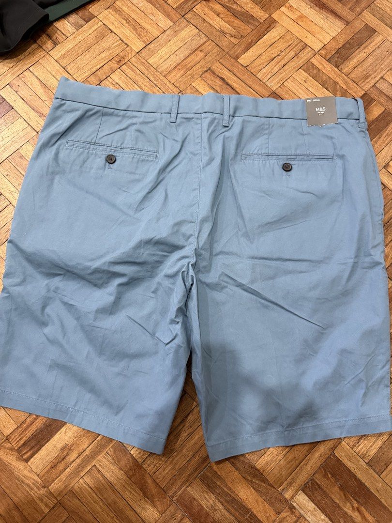 Marks & Spencer Shorts Blue 42 (Category: Shorts) located in Manila. Submitted by preloved_new_forsale (Listing ID 1469041749, Image 2). Description: Brand new 42in.