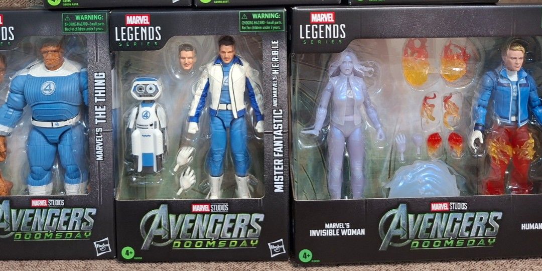 Marvel Legends Avengers Doomsday Cyclops Dr Doom Gambit (Category: Figurines & Statues) located in Mandaluyong City. Submitted by elitecollections (Listing ID 1468862775, Image 2). Description: Marvel Legends action figures from Avengers Doomsday Gambit Misb - 2,500 Doctor Doom Misb - SOLD Cyclops Misb - SOLD The Thing Misb - 2,200 Mister Fantastic (with H.E.R.B.I.E.) Misb - 2,700 Human Torch & invisible woman Misb - 3,700 Fantastic 4 set - 8,000