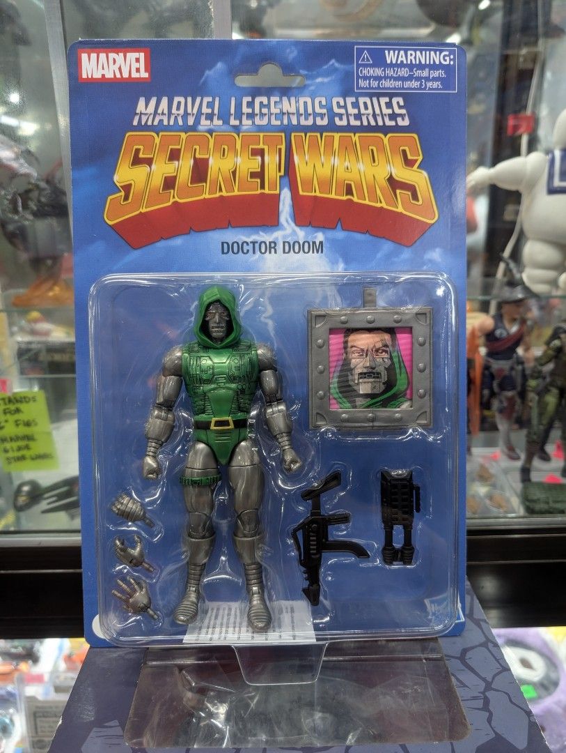 Marvel Legends Doctor Doom Secret Wars Sealed (Category: Action & Battle Toys) located in Mandaluyong City. Submitted by 4bma_toys (Listing ID 1469132816, Image 1). Description: ✓Cross-posted ✓SEALED ✓Price on picture •Mode of Payment: BDO, BPI, or Gcash •Note: 3 days reservation only. (Unless paid in full) •Pick-up point: -Mandaluyong -Greenhills Shoppesville Plus Robins (depends on schedule) Shipping: LBC on weekends Thanks and have a nice day!