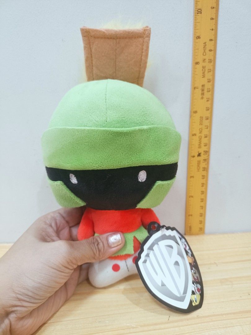 Marvin the Martian Plush Toy (Category: Plushies & Soft Toys) located in Quezon City. Submitted by babylianne (Listing ID 1468944117, Image 2). Description: Original Looney Tunes Warner Brothers Marvin - 880 Marvin Bnew - 560 Marvin 2 - 460 Marvin 3 - 420 Marvin 4 - 650 Marvin 5 - 880.
