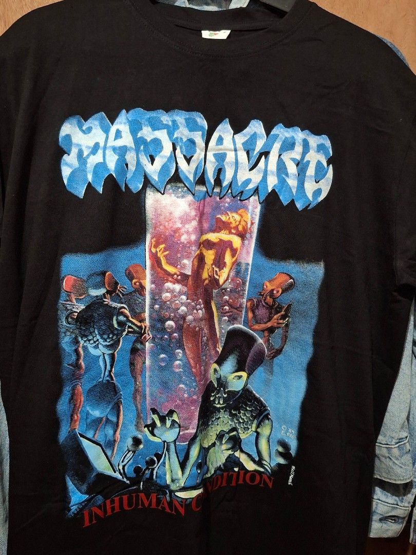 Massacre - Inhuman condition bootleg shirt (Category: Tshirts & Polo Shirts ) located in Davao. Submitted by vintageklasiks (Listing ID 1469008415, Image 1). Description: .