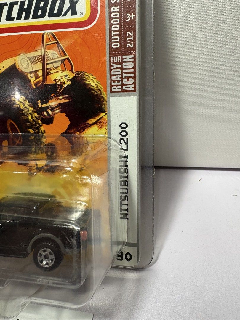 Matchbox L200 Triton Strada (Category: Vehicle & Diecast Models) located in Las Pinas. Submitted by astro_20 (Listing ID 1469004738, Image 2). Description: Matchbox L200 Triton / Strada Blk MOC with Protecto Php1,250 📍 Las Pinas City Thank You.