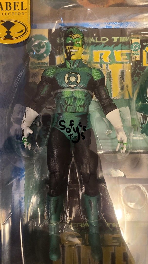 Mcfarlane Green Lantern Emerald Twilight Hal Jordan (Category: Action & Battle Toys) located in Manila. Submitted by sofycetoys (Listing ID 1468998170, Image 2). Description: FOR SALE Price: 1699 Mcfarlane Green Lantern Emerald Twilight Hal Jordan Issue: None Condition: MISB 📍: Caloocan 🚚 : Lalamove/JNT 💵: Gcash/BPI.