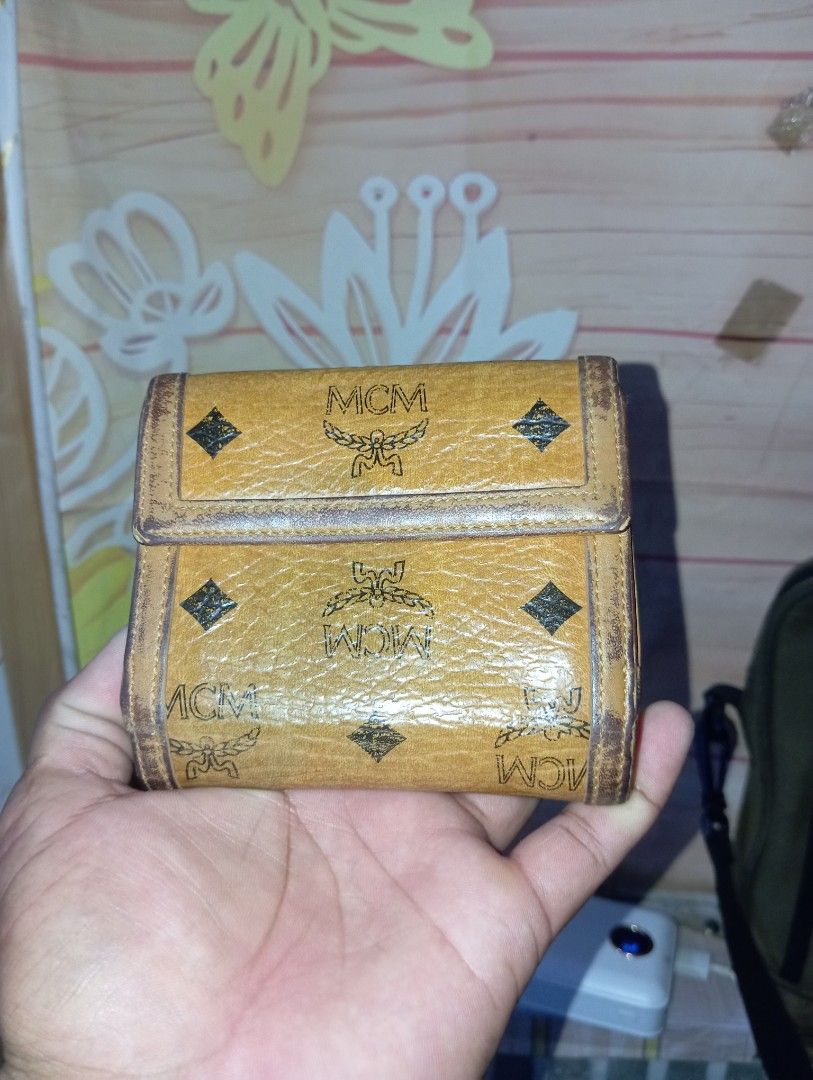 MCM TRIFOLD WALLET (Category: Wallets & Card holders) located in Monkayo. Submitted by danielcabusora (Listing ID 1469085775, Image 2). Description: MCM TRIFOLD WALLET GOOD CONDI SEE PIC FOR MORE DETAILS.