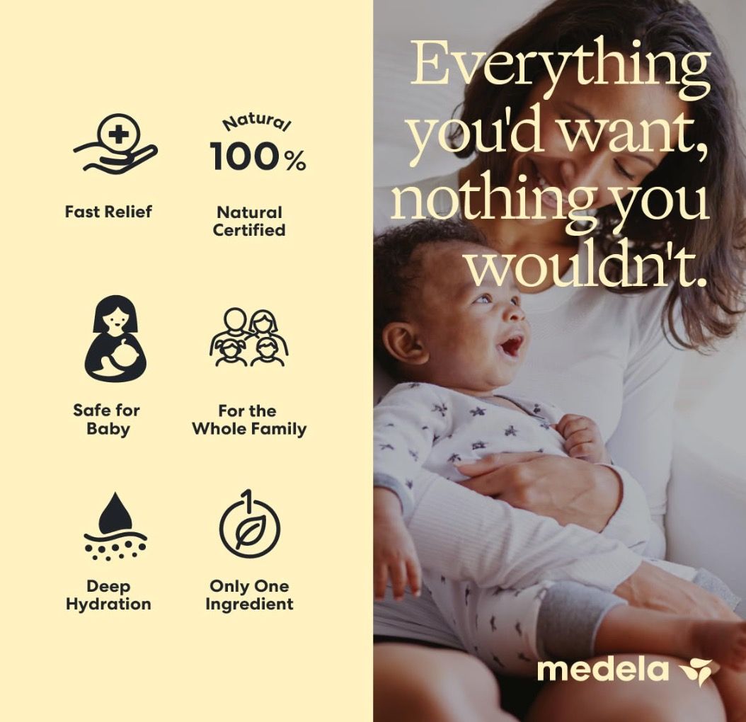Medela Purelan Lanolin Nipple Cream (Category: Breastfeeding & Bottle Feeding) located in San Juan City. Submitted by joankat17 (Listing ID 1468986119, Image 2). Description: - Product: Medela Lanolin Nipple Cream (37g, Brand New in Box) - Fast Relief - 100% Natural - Safe for Baby - Only One Ingredient RFS: Extra.