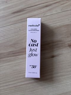 Medicube Collagen Glow Sunscreen SPF 50+, Beauty & Personal Care, Face ...