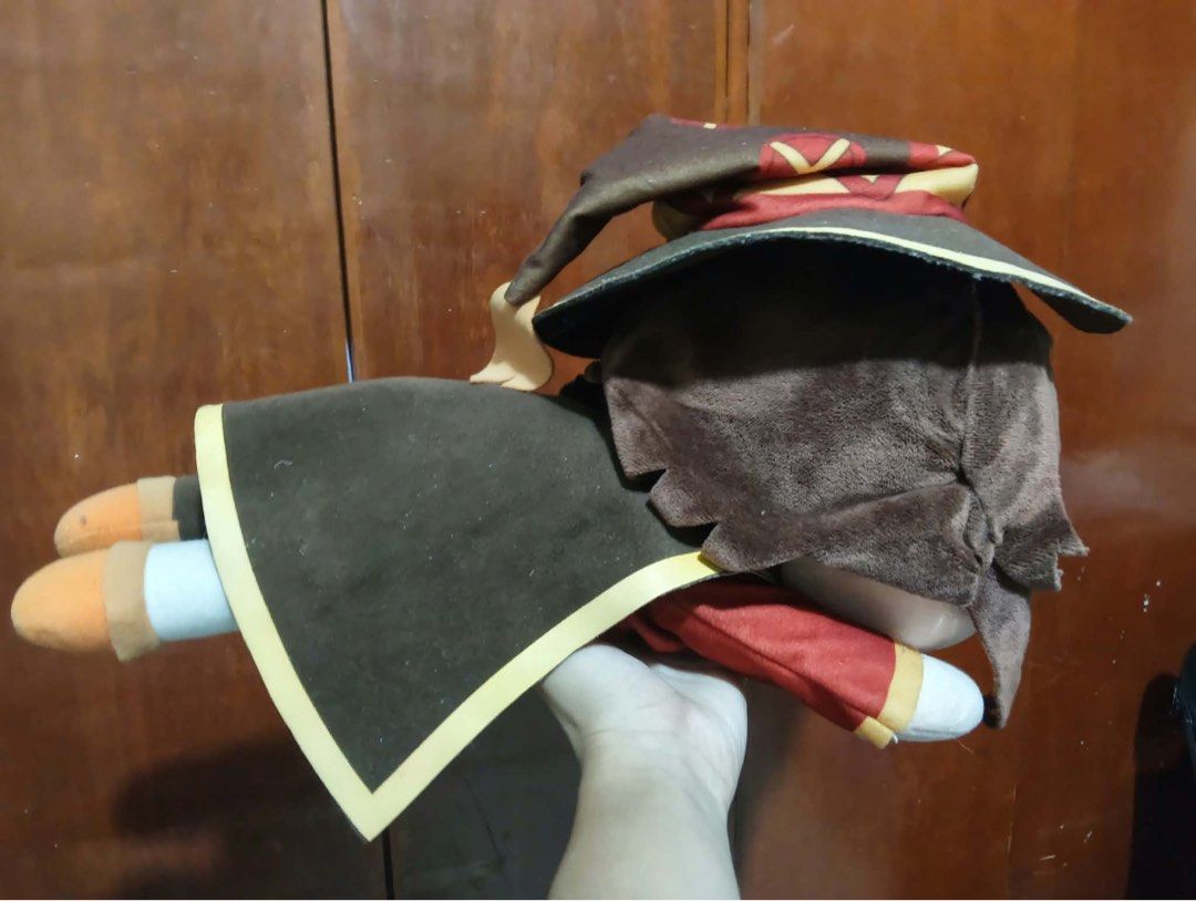 Megumin Nesoberi Sega Plushie (Category: J-Wave Merchandise) located in Cebu City. Submitted by lilyaround (Listing ID 1469093574, Image 3). Description: helping tags: stuff toy cute kawaii konosuba kono subarashii large plushie.