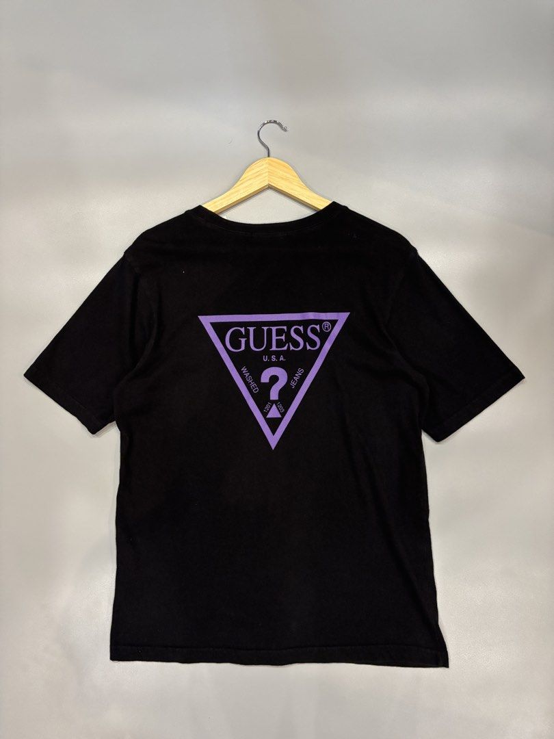 Men’s Guess Tshirt (Category: Tshirts & Polo Shirts ) located in Cebu City. Submitted by clylejavan060400 (Listing ID 1469091014, Image 3). Description: Men’s Guess Tshirt ▪️Size S-Medium ▪️Width 19 ▪️Length 27 ▪️Excellent ▪️No issue ♻️₱420.00♻️.