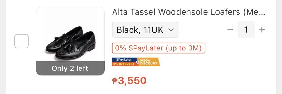 Men’s Wooden Sole Loafers from Alta PH. (Category: Dress Shoes) located in Valenzuela. Submitted by lordskie (Listing ID 1469011521, Image 2). Description: • Selling this Wooden Sole from Alta PH. (Bought it around Feb this year ata just to used for my job interviews.) • Used •Size 12 • Has issue but not hindi super halata (nasa photo) No box na, natapon ko na. Reason for selling: Not a fan of this kind of shoes. Tawad lang kayo. Yung maka totoha