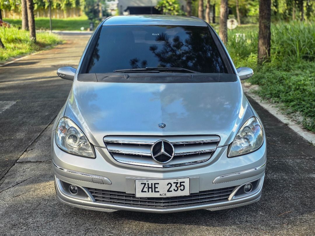 Mercedes-Benz B170 (Category: Used Cars) located in Las Pinas. Submitted by r91cars (Listing ID 1469006334, Image 1). Description: 2007 Mercedes Benz B170 Local Unit Automatic Transmission 1.7L Gas Engine 61K Mileage - Preserved unit - Running in very good condition - All stock - 2 keys - Registered 2026 Asking 250K Slightly negotiable Viewing: Amore at Portofino near Evia Mall Daang Hari and MCX Exit (SLEX/Skyway).