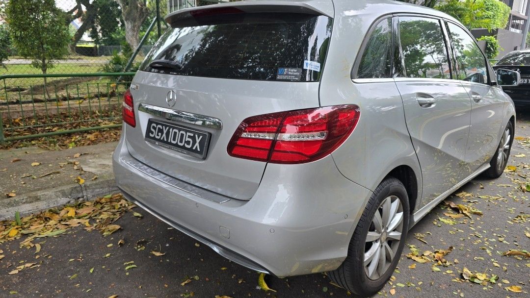 Mercedes-Benz B-Class 2016 B180 Exclusive (A) (Category: Used Cars) located in Singapore. Submitted by cosmicearth_a5891f (Listing ID 1469033548, Image 3). Description: 1 owner . mileage 87,000 km excellent foe COE renewal full service but c&c. parf $11,966. expiring 25 oct2026.