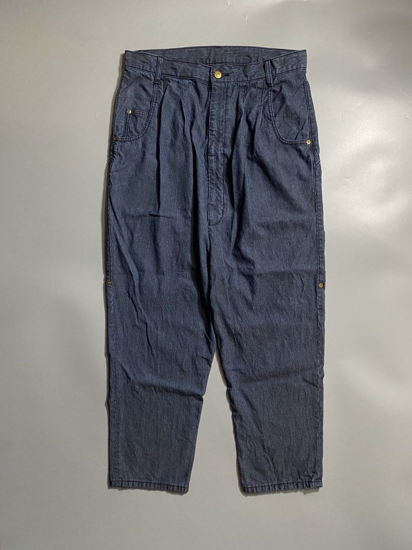Mercibeaucoup Drop Crotch Pants (Category: Jeans) located in Manila. Submitted by curatedvg. (Listing ID 1469059979, Image 2). Description: Mercibeaucoup Drop Crotch Pants Excellent condition No major flaws Waist: 32 inches Length: 38 inches Leg opening: 7 inches Accepting offers..