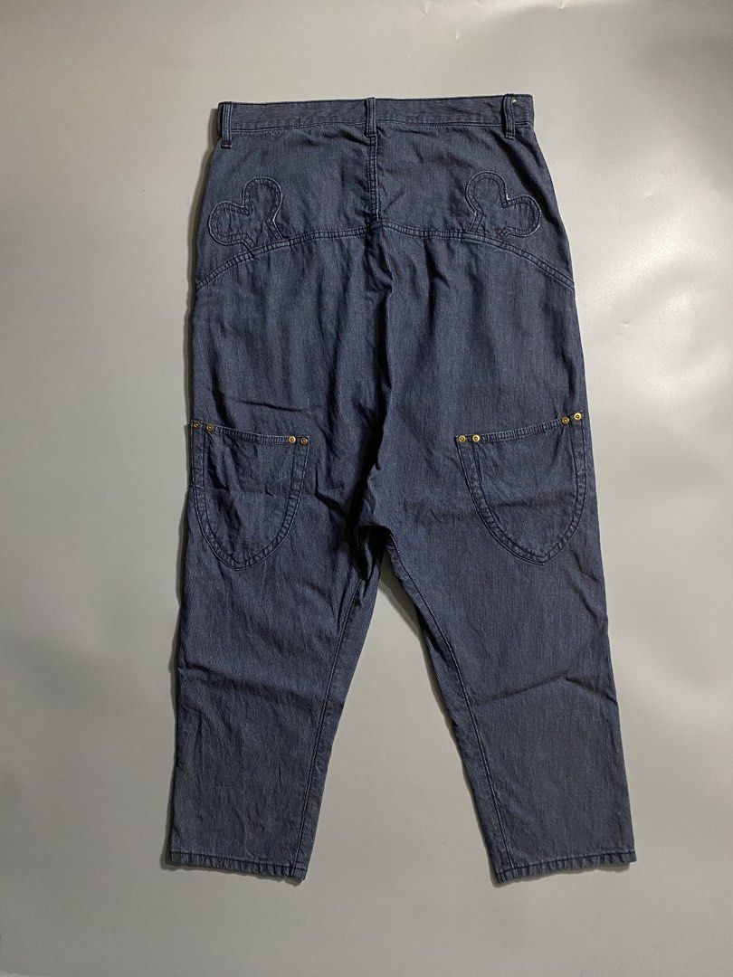 Mercibeaucoup Drop Crotch Pants (Category: Jeans) located in Manila. Submitted by curatedvg. (Listing ID 1469059979, Image 1). Description: Mercibeaucoup Drop Crotch Pants Excellent condition No major flaws Waist: 32 inches Length: 38 inches Leg opening: 7 inches Accepting offers..