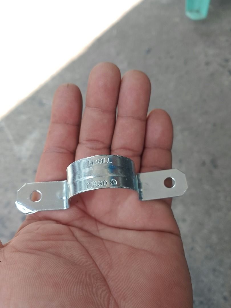 Metal C clamp Size: 1" 2hole (Category: Home Improvement Tools & Accessories) located in Manila. Submitted by 09171479278_elsie. (Listing ID 1468957768, Image 2). Description: Metal C clamp Size: 1" 2hole.