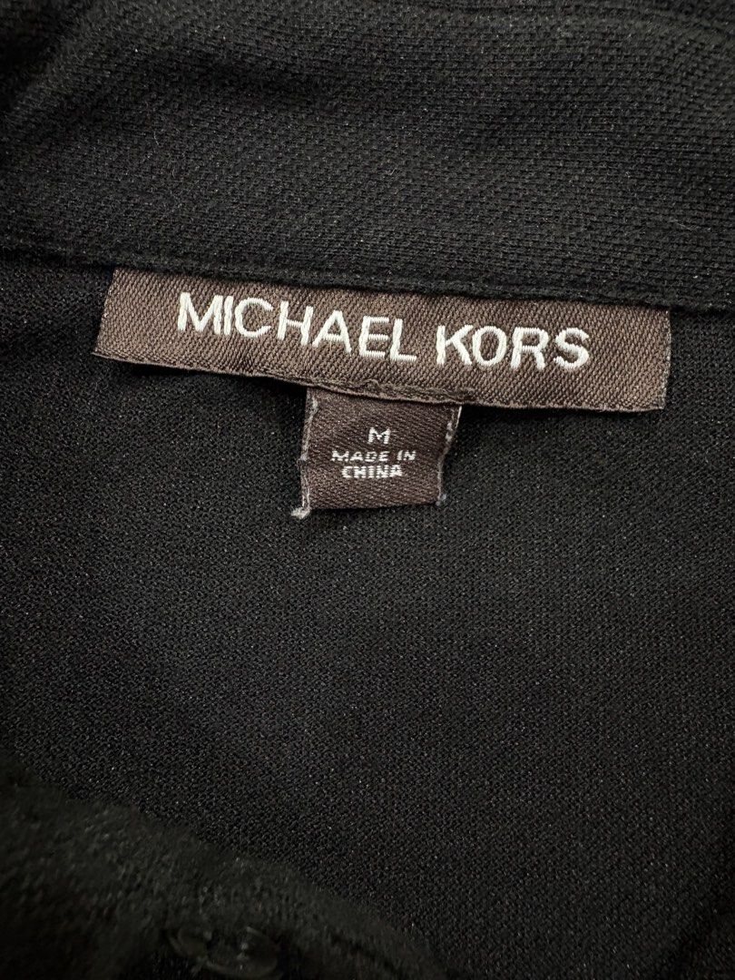 Michael Kors Black Polo (Category: Tshirts & Polo Shirts ) located in Alburquerque. Submitted by ukay_ni_edgar (Listing ID 1469021763, Image 3). Description: Minimalist look, standout details. A timeless piece for effortless style..