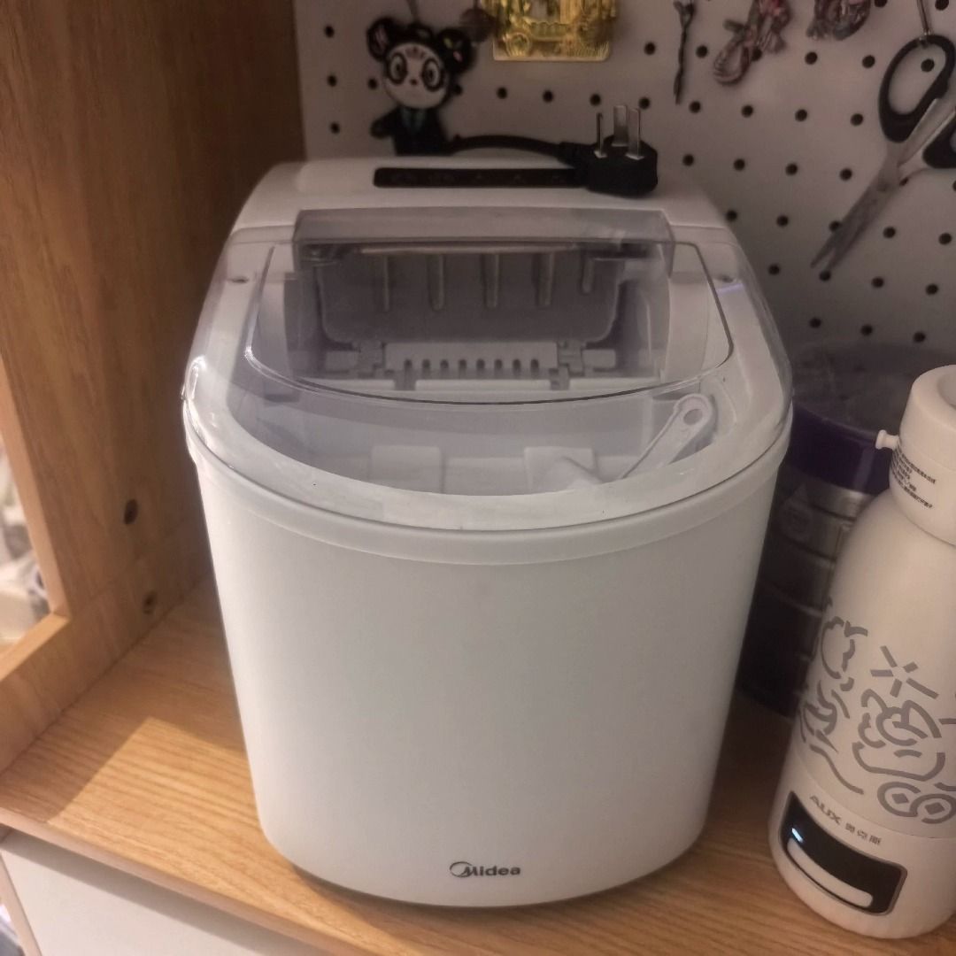 Midea MBJ-12D13E製冰機, 家庭電器, 廚房電器, 雪櫃及冰櫃 - Carousell
