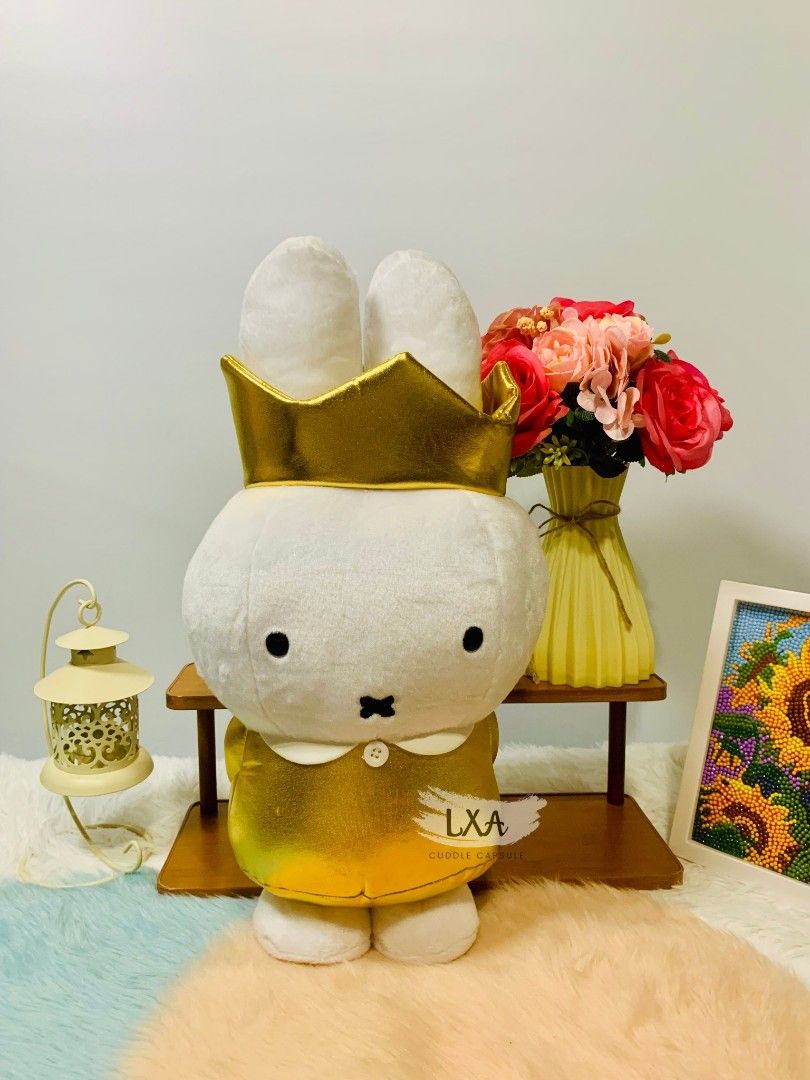 Miffy 70 years Edition ᥫ᭡. (Category: Plushies & Soft Toys) located in Manila. Submitted by lxacuddlecapsule (Listing ID 1469157144, Image 1). Description: 🧸ྀི like new 🧸ྀི 50 cm 🧸ྀི no papertag 🧸ྀི with minimal discoloration (please see detailed photos) 🛍️ PLEASE READ BEFORE PURCHASING ✨ Item Information • Authentic imported items from Japan unless stated otherwise. • Please review all photos carefully before purchasing. • Colors may vary s