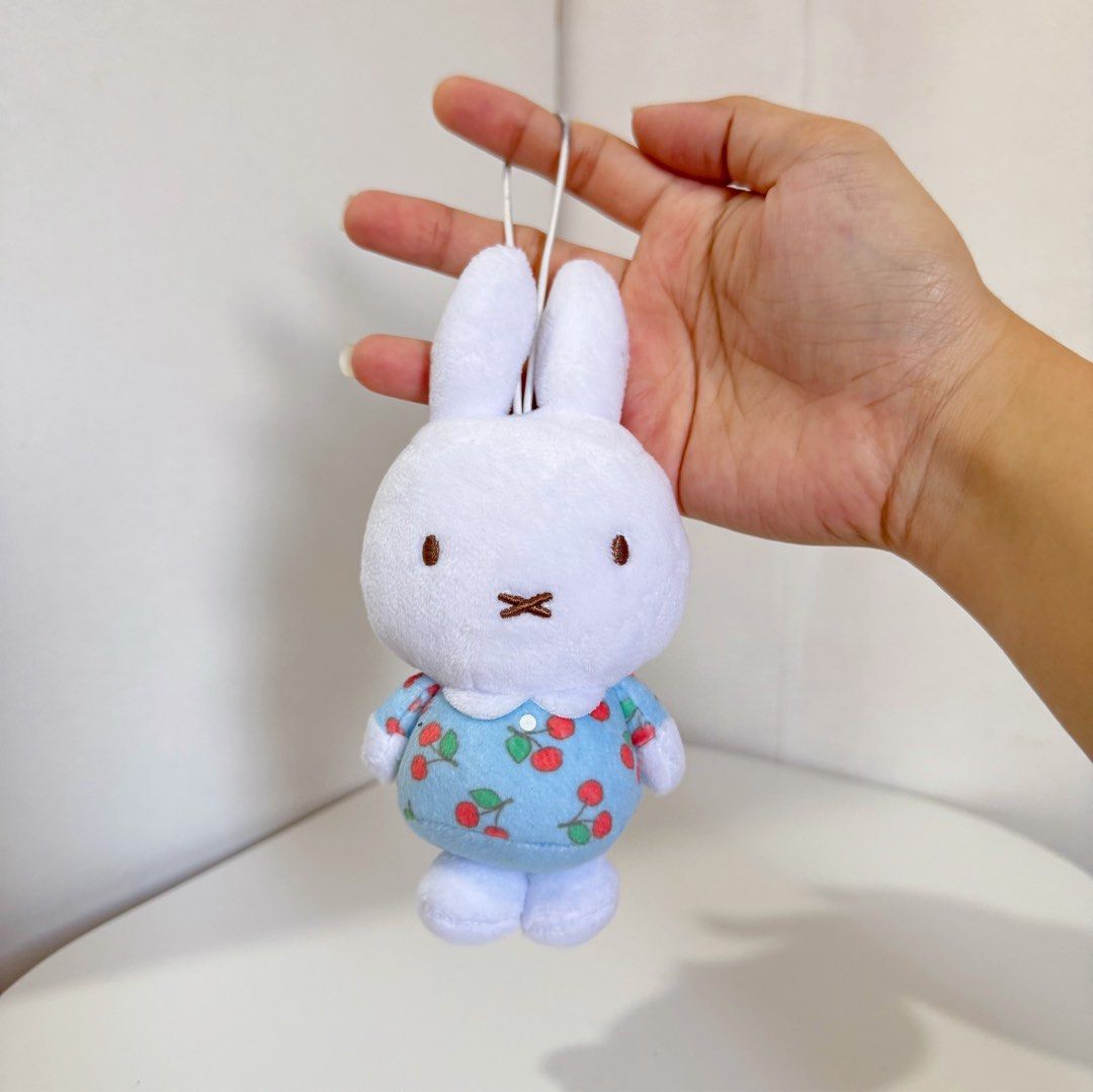 Miffy Blue Cherry Charm plush (Category: Plushies & Soft Toys) located in Manila. Submitted by ashyyel_ (Listing ID 1469147050, Image 1). Description: .