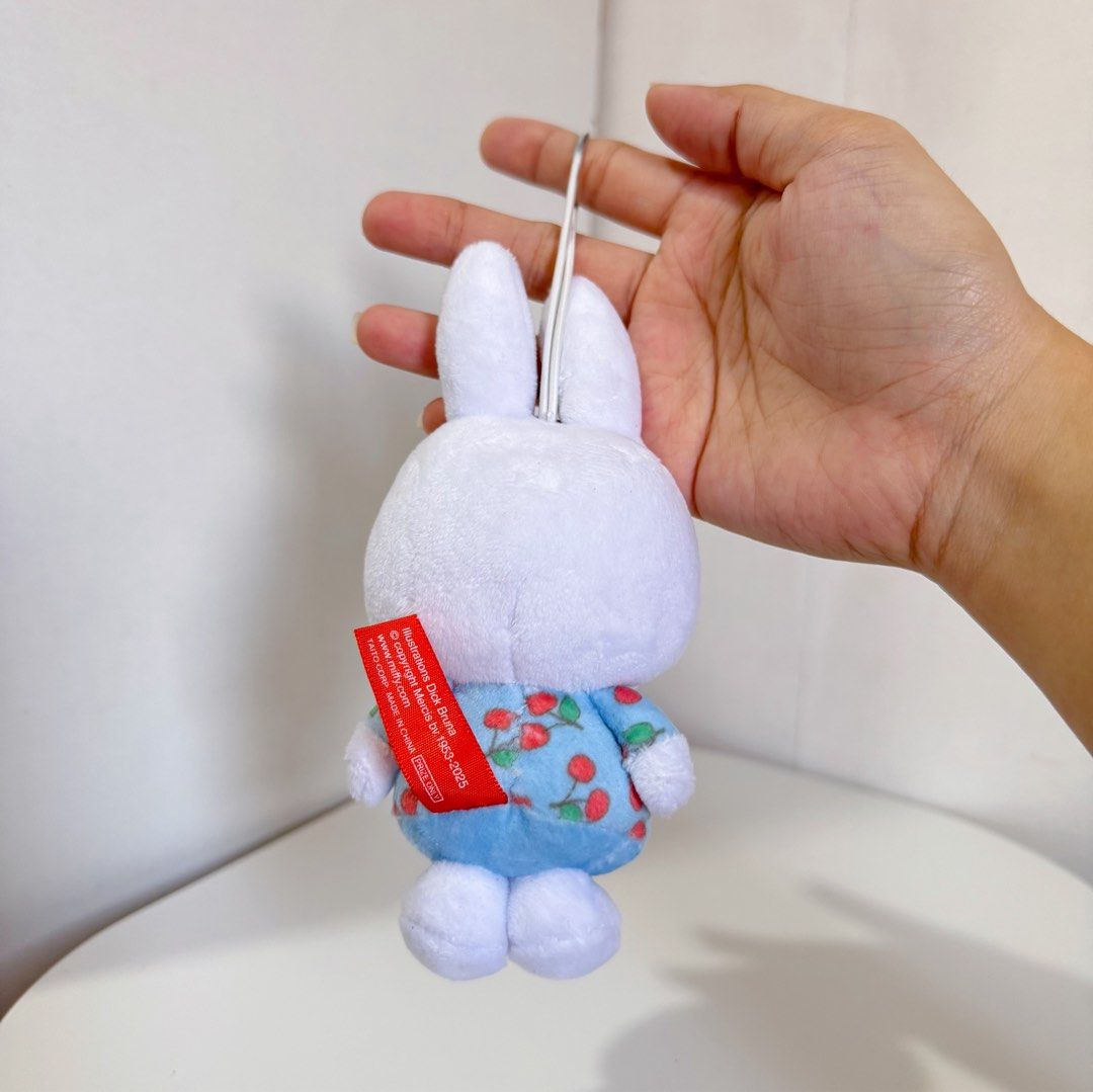 Miffy Blue Cherry Charm plush (Category: Plushies & Soft Toys) located in Manila. Submitted by ashyyel_ (Listing ID 1469147050, Image 2). Description: .