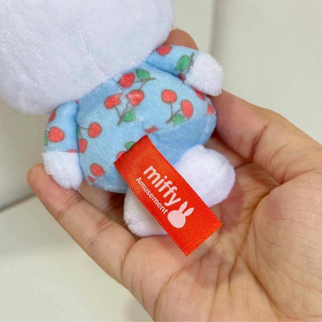 Miffy Blue Cherry Charm plush (Category: Plushies & Soft Toys) located in Manila. Submitted by ashyyel_ (Listing ID 1469147050, Image 3). Description: .
