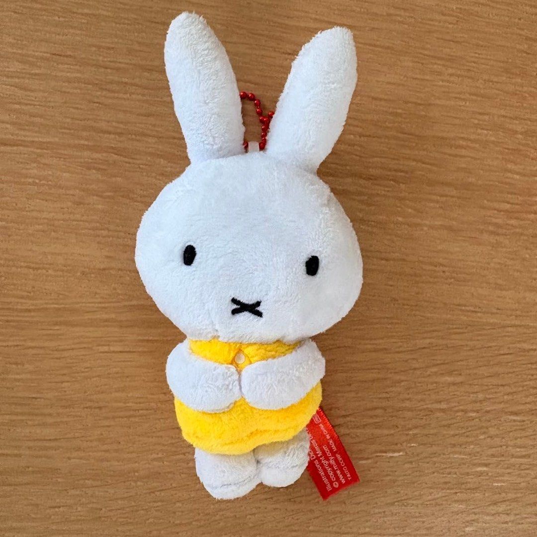 Miffy Plush Charm Keychain (Category: Plushies & Soft Toys) located in Valenzuela. Submitted by heypapermoon (Listing ID 1456441135, Image 1). Description: Miffy Mascot Plush Charm Keychain - Amuse Taito - With etiketa - With minimal stain (see last photo) Preloved item Manage your expectation RFS: declutter Message me here for any question regarding the item Location: Valenzuela City MOD: J&T SF: Luzon (50), Visayas & Mindanao (80) .
