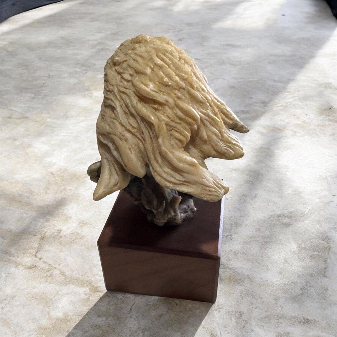 Mill Creek Studios Bald Eagle Head Above Reproach 14006 Sculpture (Category: Figurines & Statues) located in Angeles City. Submitted by zyeplustradings (Listing ID 1468986737, Image 3). Description: Mill Creek Studios Bald Eagle Head Above Reproach 14006 Sculpture Signed ‘90 The exact dimensions of this specific sculpture : • Height: 6.8 inches (approx. 17.3 cm) • Width: 3.85 inches (approx. 9.8 cm) • Depth: 6.75 inches (approx. 17.1 cm) • Weight