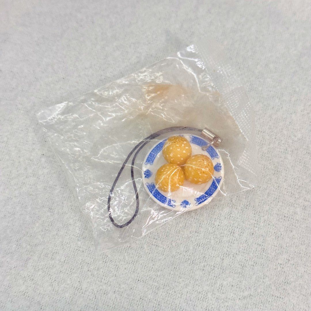 Miniature Dim Sum Keychain Strap Trinket (Category: Charms) located in Manila. Submitted by ashyyel_ (Listing ID 1469147521, Image 1). Description: .