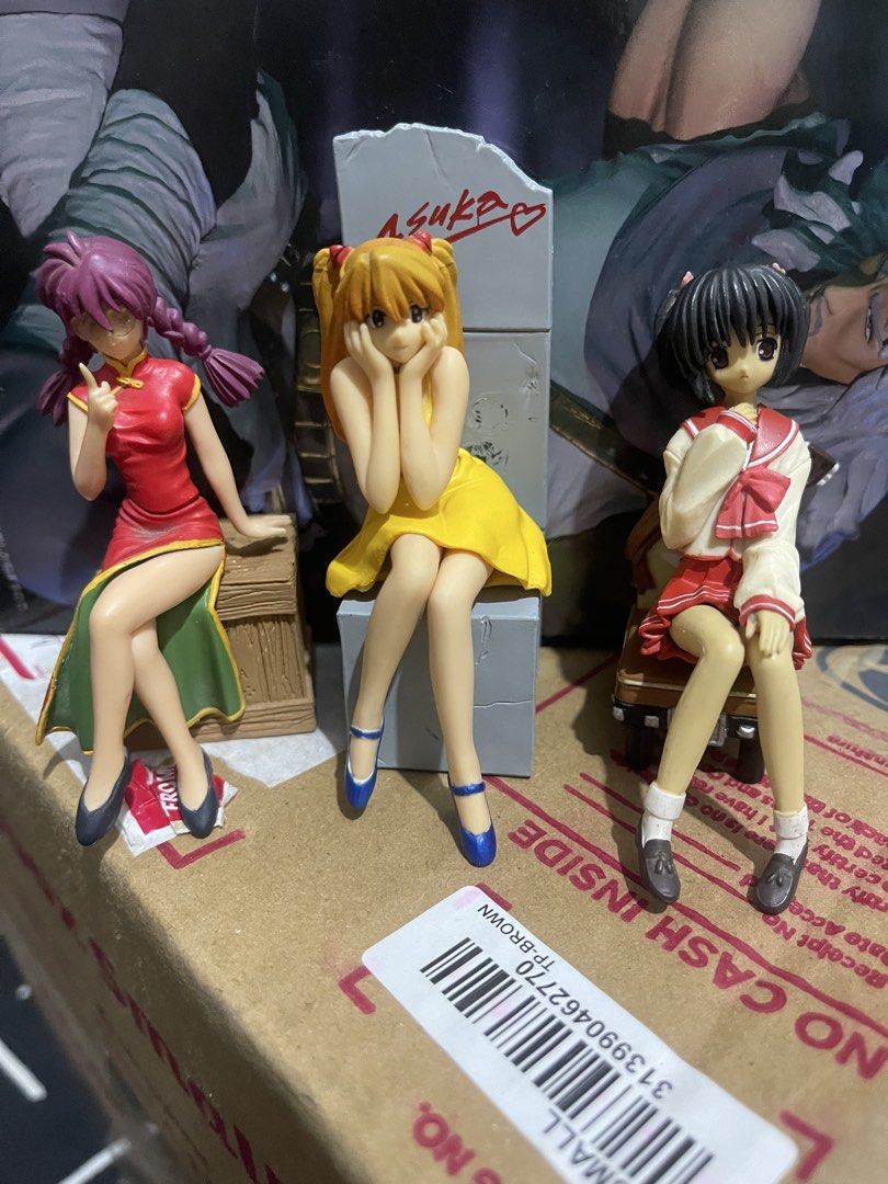 Mixed Anime Seating Pose Set (Category: Action & Battle Toys) located in Subic. Submitted by logbytestoyexpress (Listing ID 1469094148, Image 3). Description: Setting Chix Minor dirt Some have glue stains (cleanable) As is no broken parts Authentic Japan items ✅Defined Shipping Courier - LBC CoP / JnT - ₱100 Shipping deposit NEEDED or prebooking sa LBC app to determine ung exact Shipping Cost ✅Defined Shipping Schedule - Friday and/or Saturday ✅D