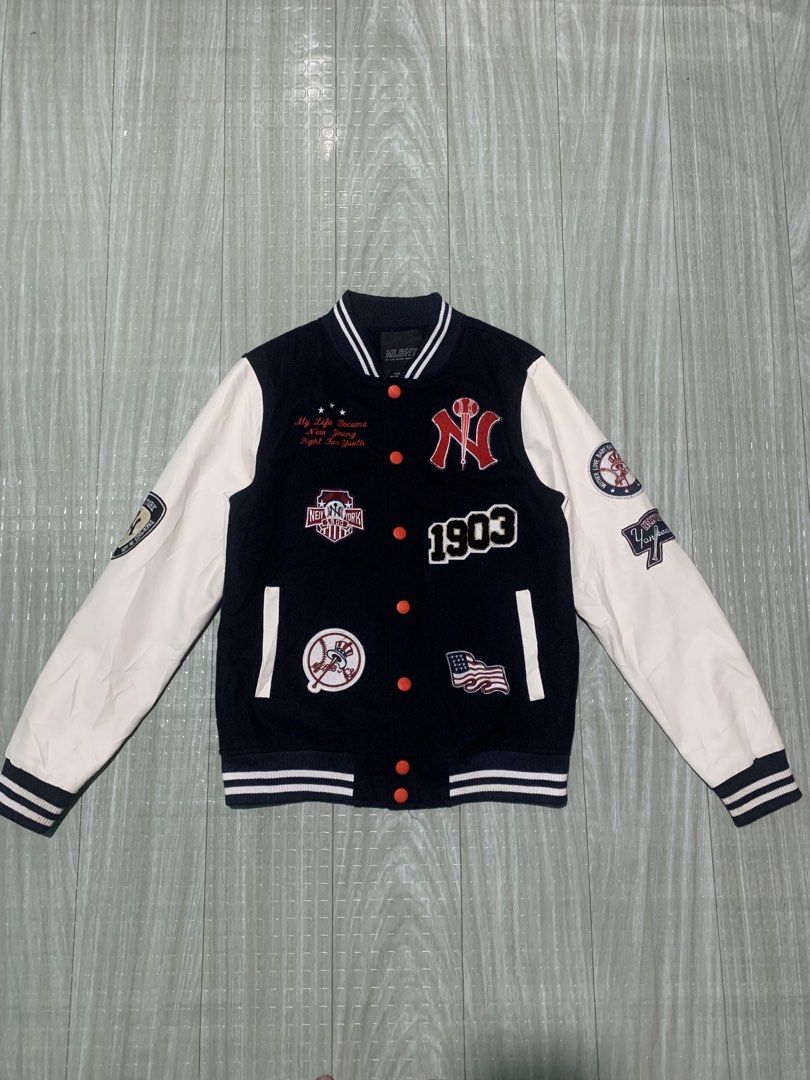 MLB varsity jacket (Category: Activewear) located in Cebu City. Submitted by head.ace1993 (Listing ID 1469124880, Image 1). Description: 20x26 Excellent condition No issue .